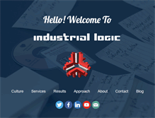 Tablet Screenshot of industriallogic.com